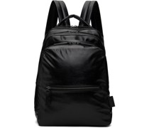 Black Triparto Backpack