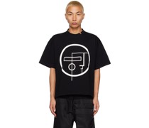 Black Printed T-Shirt
