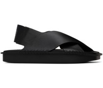 Black Sport Style Sandals