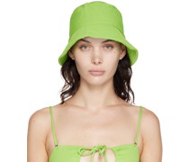 SSENSE Exclusive Green Mona Bucket Hat