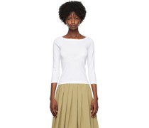 SSENSE Exclusive White Steffi T-Shirt