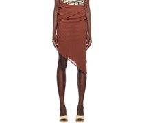 Brown Mona Skirt