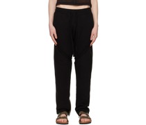 Black Frame Lounge Pants