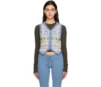 Blue Sweet Bear Vest