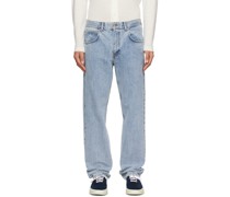 SSENSE Exclusive Blue Flaco Jeans