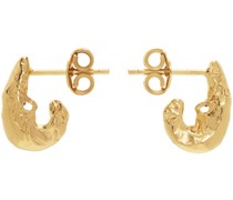 Gold 'The Mini Gilded Crustacean' Earrings