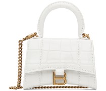 White XXS Top Handle Bag