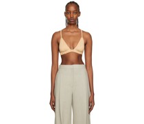Beige Delfina Bra