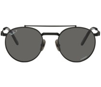 Black Round II Sunglasses