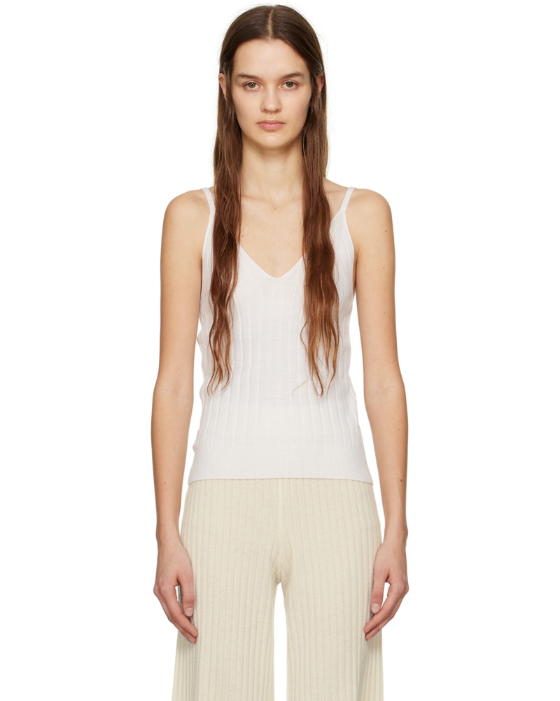 Lisa Yang Damen Off-White 'The Cleo' Camisole