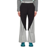 SSENSE Exclusive Black Layered Trousers