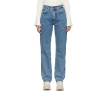 Blue Frances Tapered Jeans