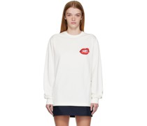 White Grill Long Sleeve T-Shirt