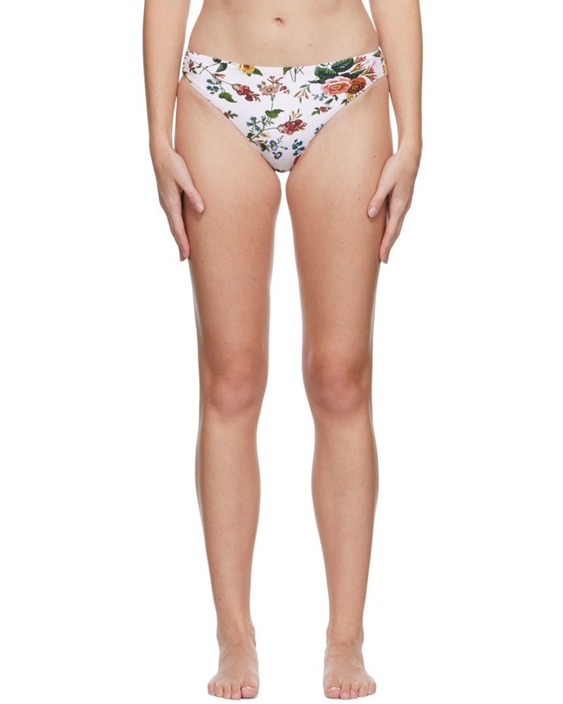 Erdem Damen White Thea Bikini Bottom