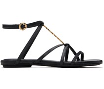 Black Les Classiques 'Les sandales Pralu plates' Sandals