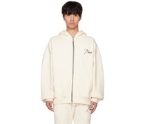 Off-White Embroidered Hoodie