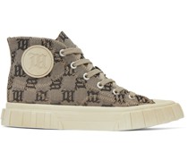 Beige Army Sneakers