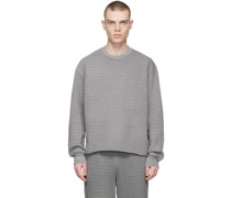 Grey Cotton Sweatshirt
