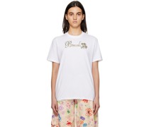 White Embellished T-Shirt