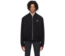 Black Fred Perry Edition Bomber Jacket