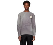 Gray Spray Sweater