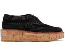 Clergerie Edition Suede Louis Brogues