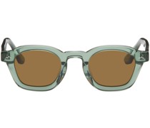 Green Afield Out Edition Logos Sunglasses