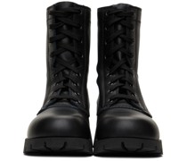 Black Leather Boots