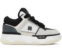 Black & Taupe MA-1 Sneakers
