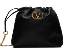 Black VLogo Signature Mini Bag