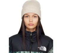 Beige Classic 3D Beanie