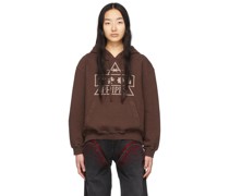 Brown Organic Cotton Hoodie