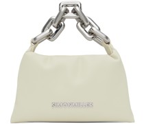 White Mini Linked Puffin Bag