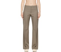 Gray Aspect Trousers