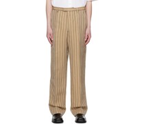 Tan Jarred Trousers