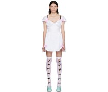 SSENSE Exclusive White Gateau Minidress