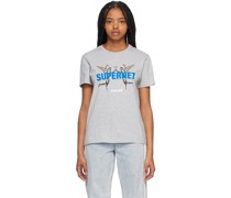 Gray Supernet Klassic T-Shirt
