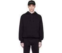 Black Drawstring Hoodie