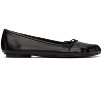 Black Anatomic Ballerina Flats