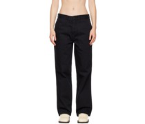 Black Groundsman Trousers