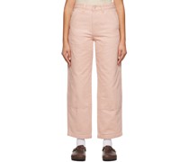 Pink Work Trousers
