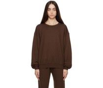 Brown Oversized Sweatshirt