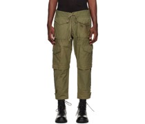 Khaki Army Jacket Tux Cargo Pants