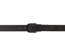 Reversible Black & Brown Calfskin Belt