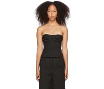 Black Maxe Bustier Camisole