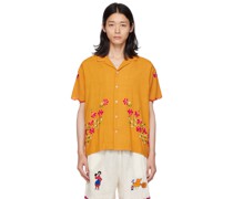 Yellow Scallop Shirt