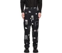 Black Fadi Trousers