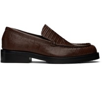 SSENSE Exclusive Brown Rafael Loafers