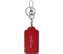 Red & Black Tag Keychain