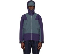 Gray & Purple All Weather Jacket